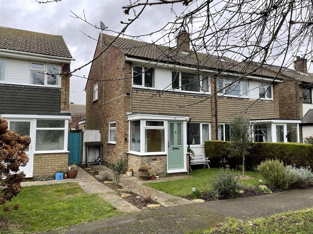 3 bed semi-detached house to rent in Kirdford Close, Rustington, Littlehampton BN16, £1,495 pcm