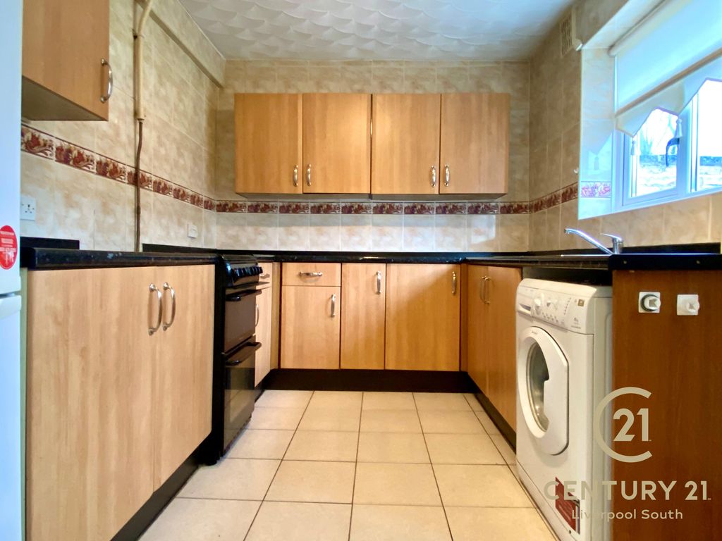 3 bed terraced house for sale in Brookwood Road, Huyton, Liverpool L36, £135,000