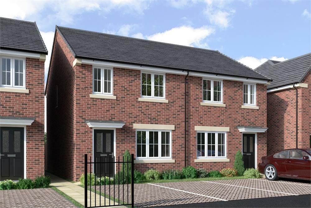 New home, 3 bed semi-detached house for sale in Wilbury Park, Higher Road, Halewood L26, £259,495