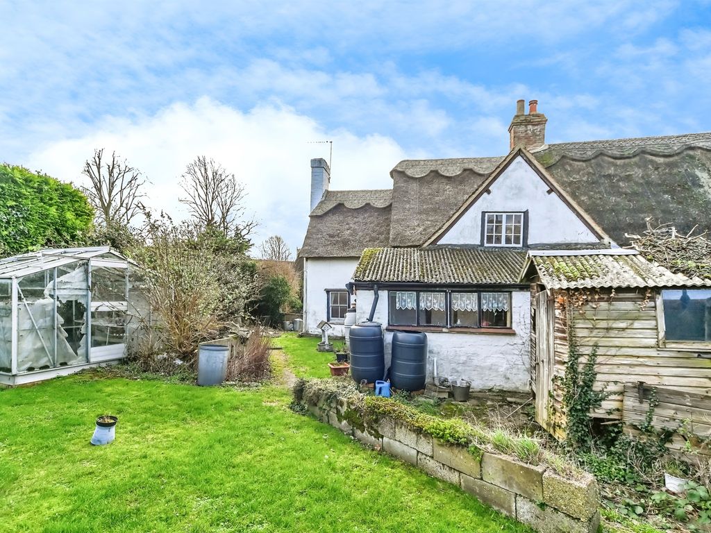 3 bed terraced house for sale in Church End, Ravensden, Bedford MK44, £285,000