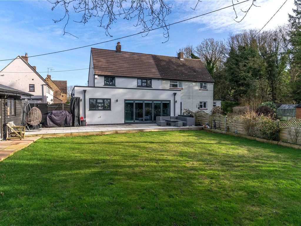 3 bed semi-detached house for sale in St. Martins Close, White Roding, Dunmow, Essex CM6, £595,000