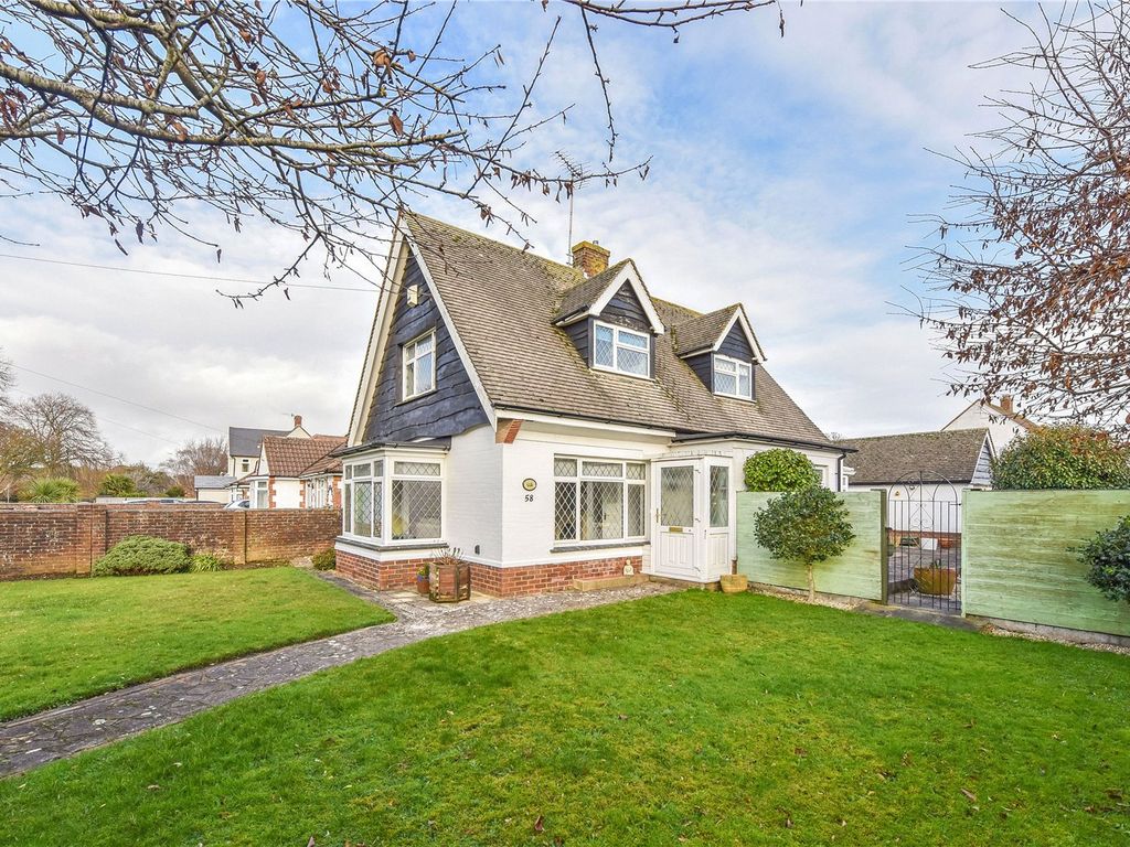 3 bed detached house for sale in Downview Road, Felpham, Bognor Regis, West Sussex PO22, £575,000
