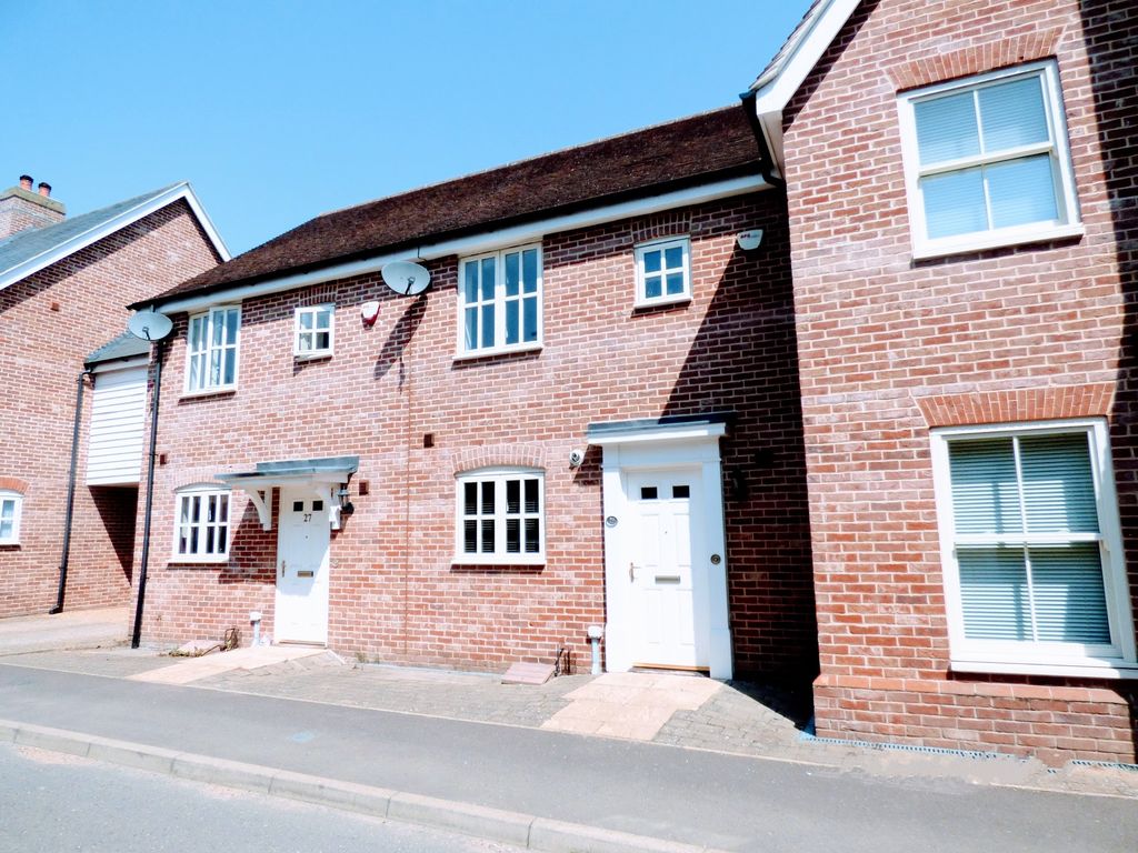 2 bed terraced house for sale in Tudor Rose Way, Starston, Harleston IP20, £209,950