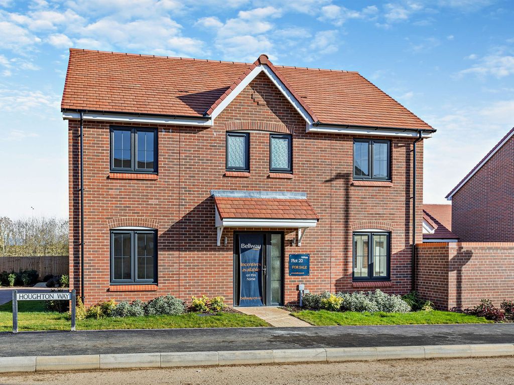 New home, 4 bed detached house for sale in Evans Mead, Stilton, Peterborough PE7, £424,950