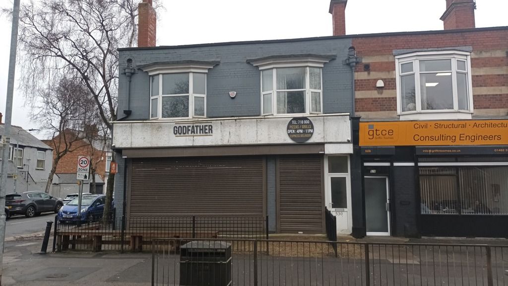 Retail premises to let in 530/532 Holderness Road, Hull, East Yorkshire HU9, £21,500 pa