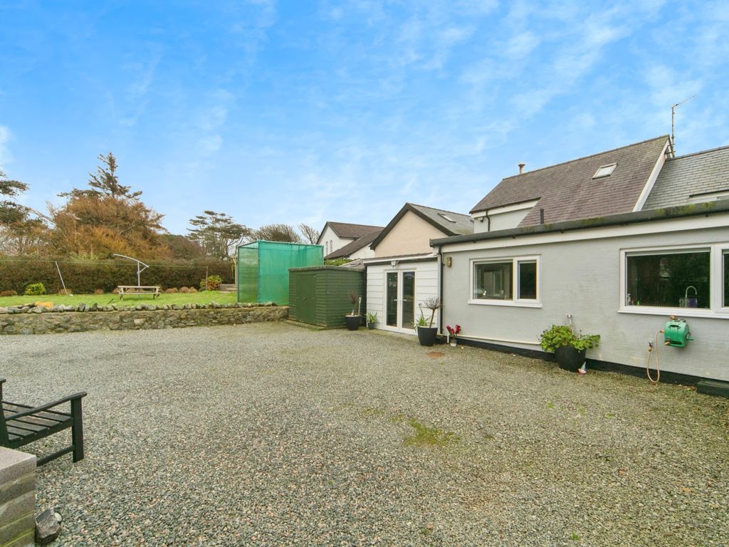 5 bed semi-detached house for sale in Llanfaelog, Ty Croes, Anglesey LL63, £595,000