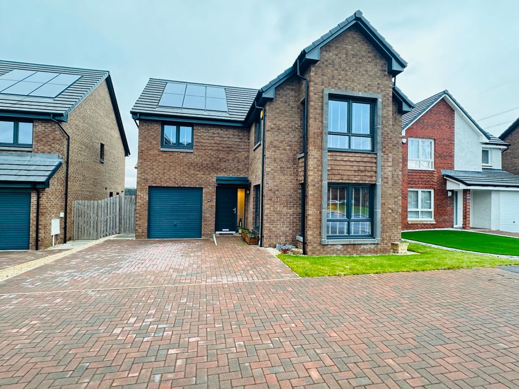 4 bed detached house for sale in Easter Hawhill Wynd, Uddingston, Glasgow G71, £310,000