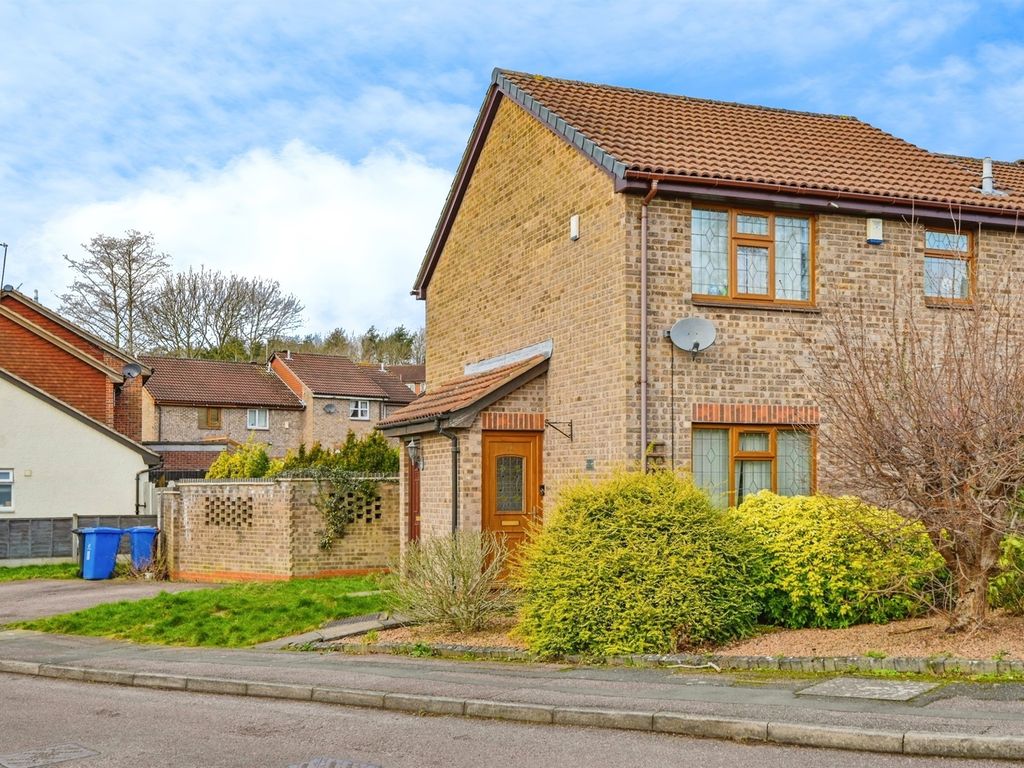 1 bed terraced house for sale in Swinderby Drive, Oakwood, Derby DE21, £125,000