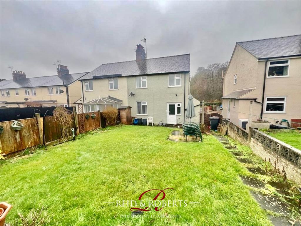 3 bed semi-detached house for sale in Wrexham Road, Caergwrle, Wrexham LL12, £170,000
