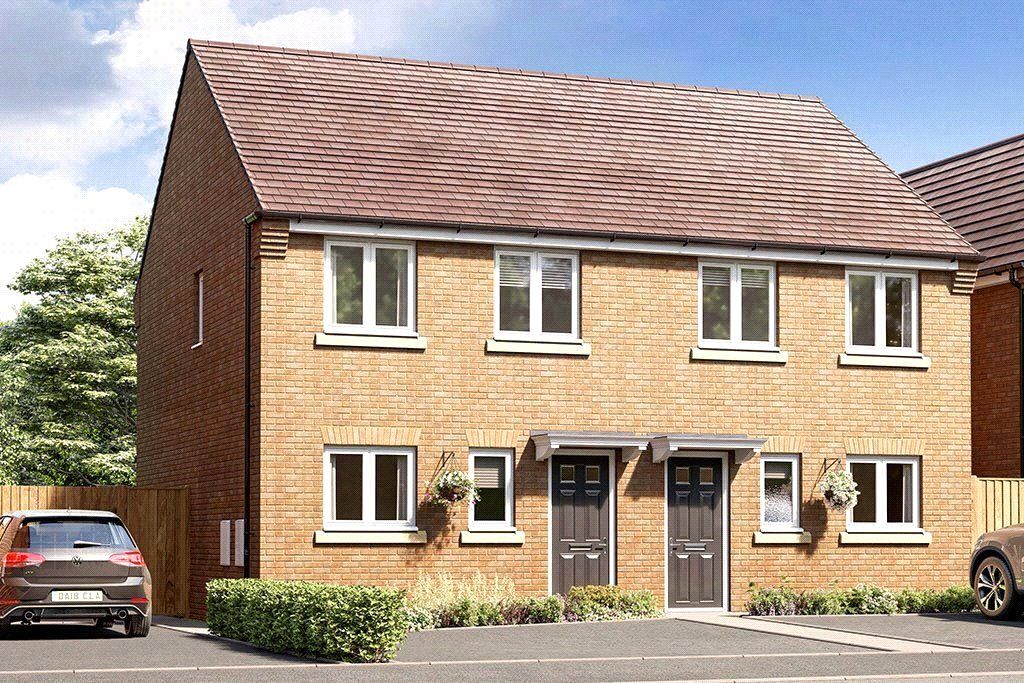 New home, 3 bed semi-detached house for sale in Higgins Road, Derby, Derbyshire DE24, £159,746