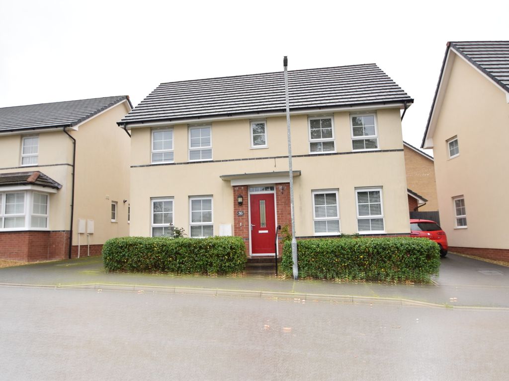 4 bed detached house for sale in John Jobbins Way, Penygarn, Pontypool, Torfaen NP4, £350,000