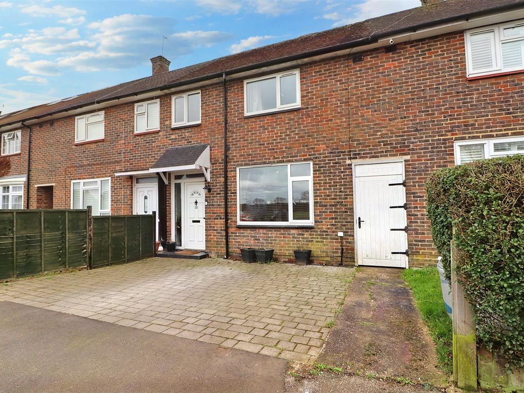 3 bed terraced house for sale in Croxdale Road, Borehamwood WD6, £512,500