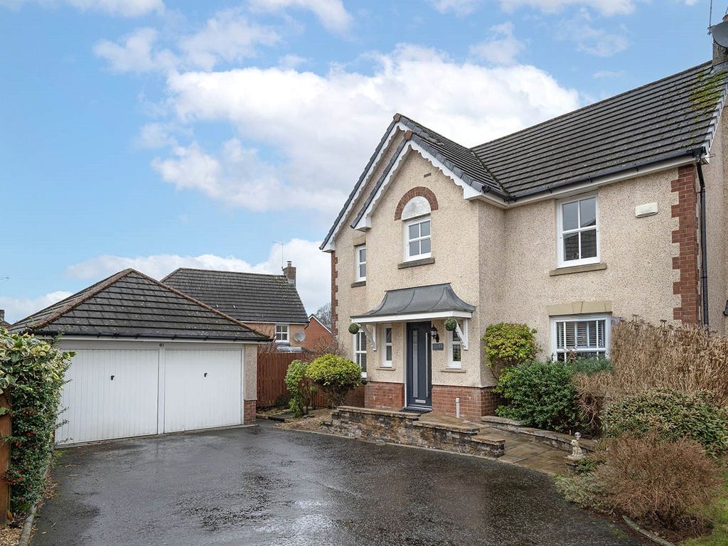 4 bed detached house for sale in Bobbin Wynd, Cambusbarron FK7, £380,000