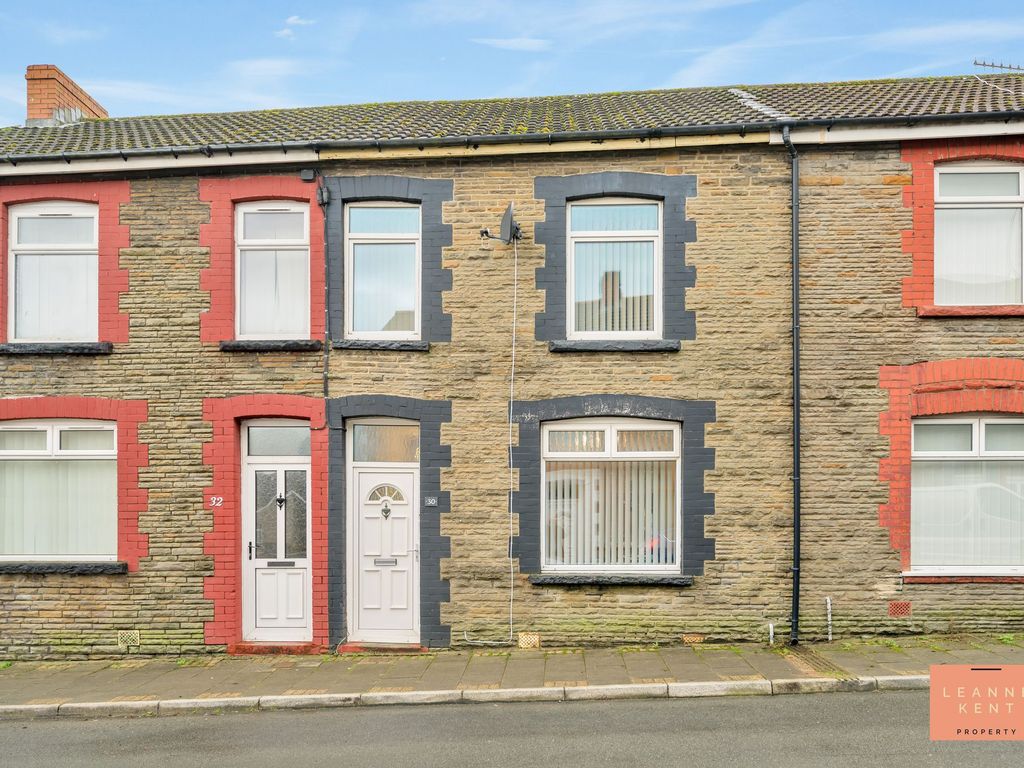 3 bed terraced house for sale in Lower Francis Street, Abertridwr CF83, £145,000