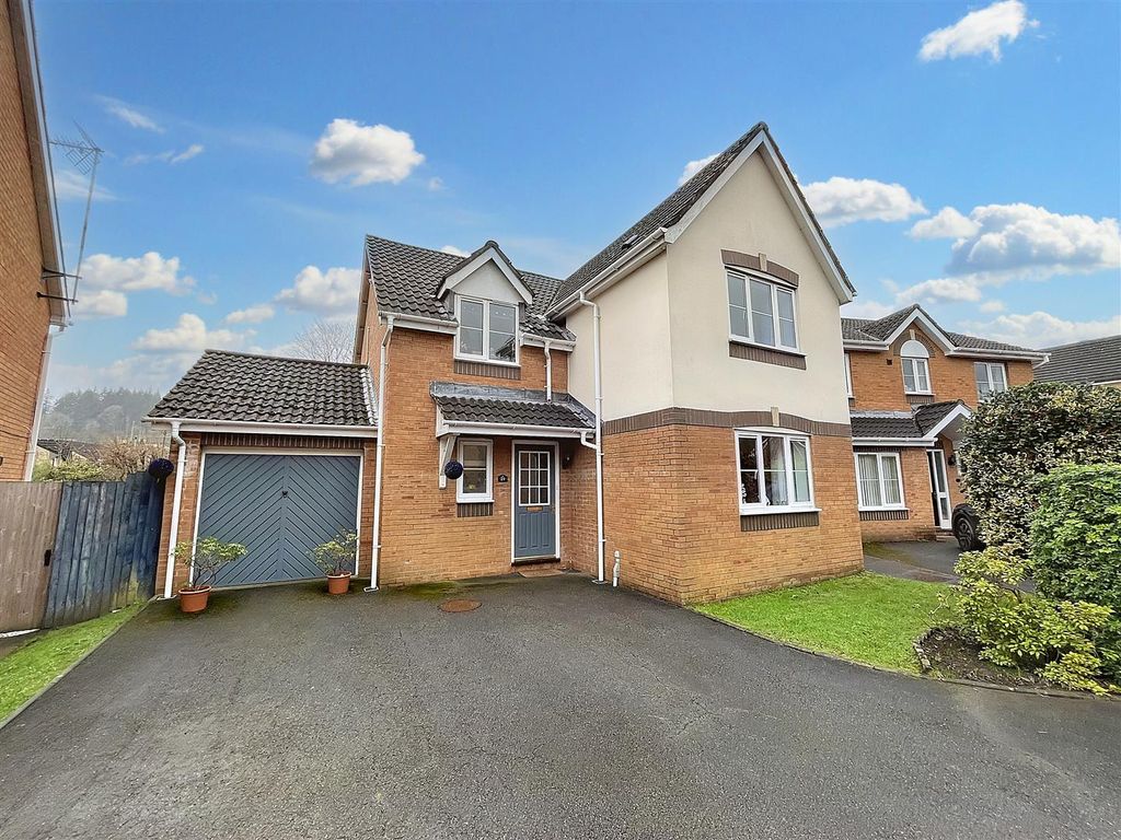 4 bed detached house for sale in Gerbera Drive, Rogerstone, Newport NP10, £350,000