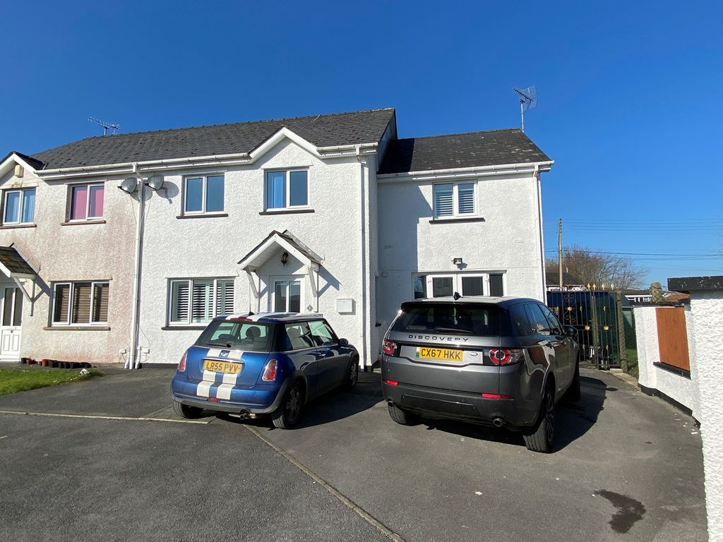 5 bed semi-detached house for sale in Cribyn, Lampeter SA48, £260,000