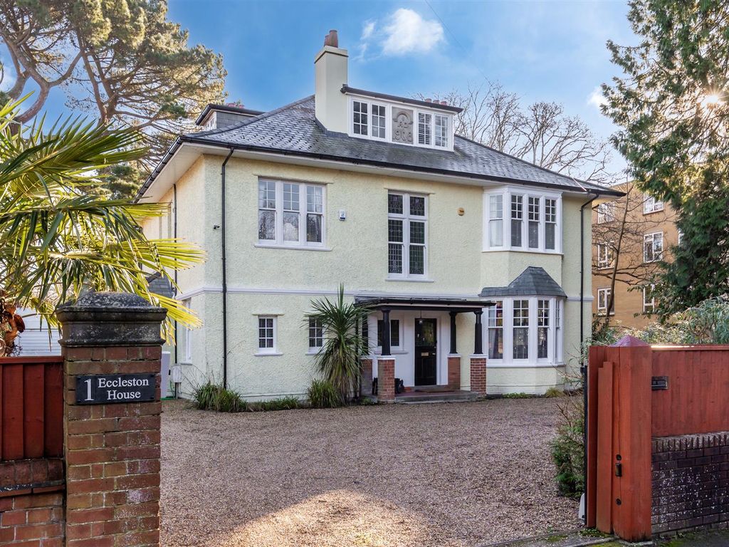 6 bed detached house for sale in St. Winifreds Road, Meyrick Park, Bournemouth BH2, £1,095,000