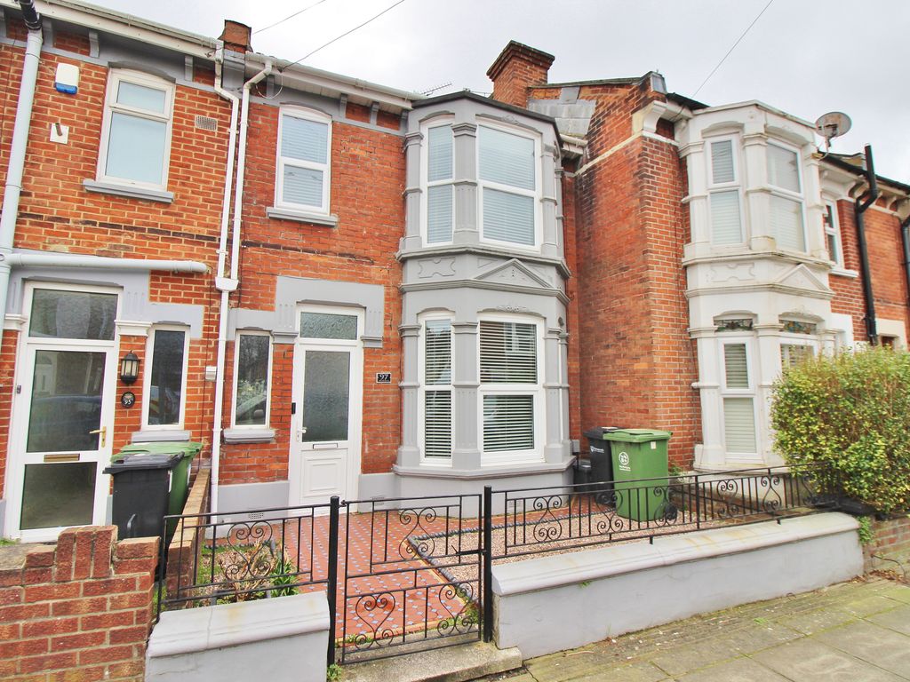 3 bed terraced house for sale in Milton Road, Portsmouth PO3, £289,995
