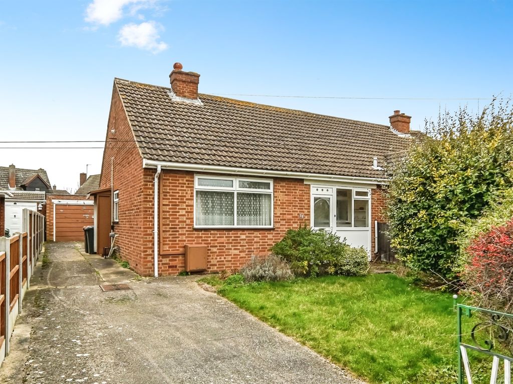2 bed semi-detached bungalow for sale in Cause End Road, Wootton, Bedford MK43, £250,000