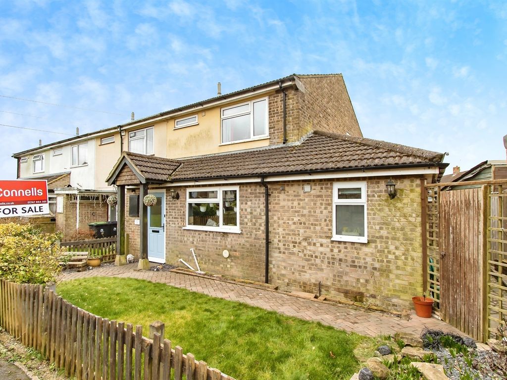 3 bed end terrace house for sale in St. Lawrence Crescent, Shaftesbury SP7, £270,000