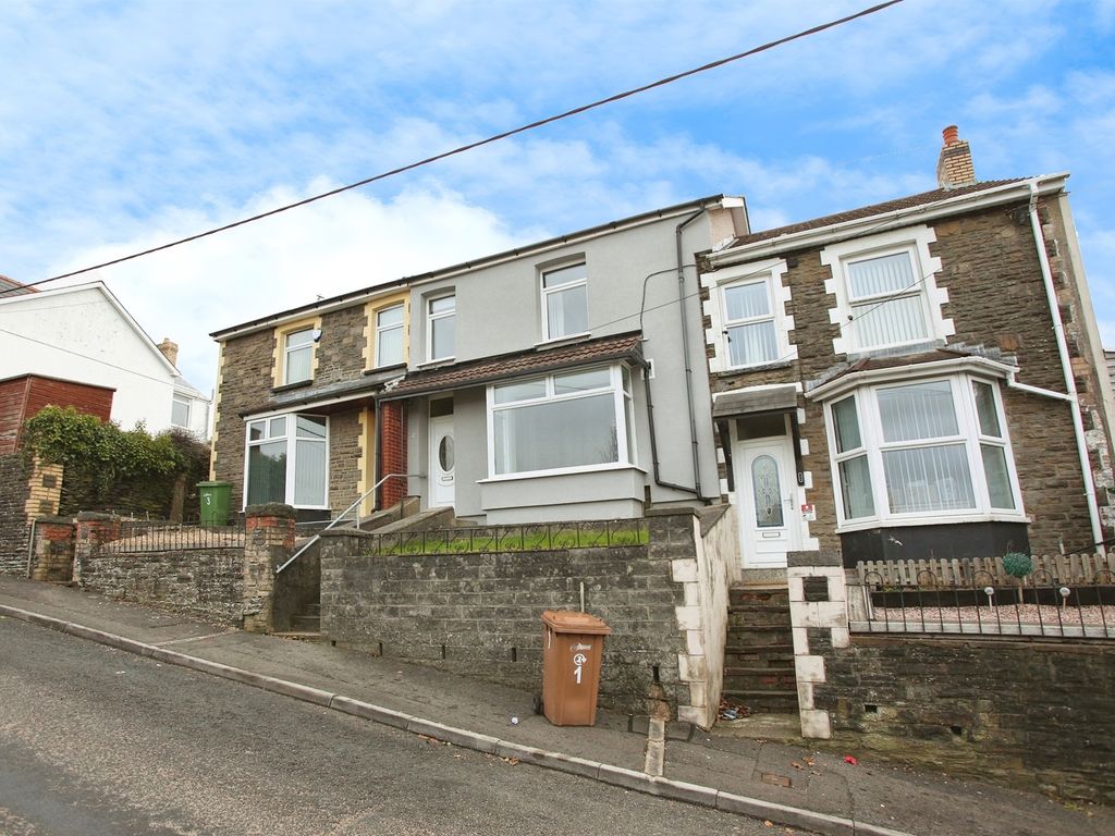 3 bed semi-detached house for sale in Cwm Road, Aberbargoed, Bargoed CF81, £150,000