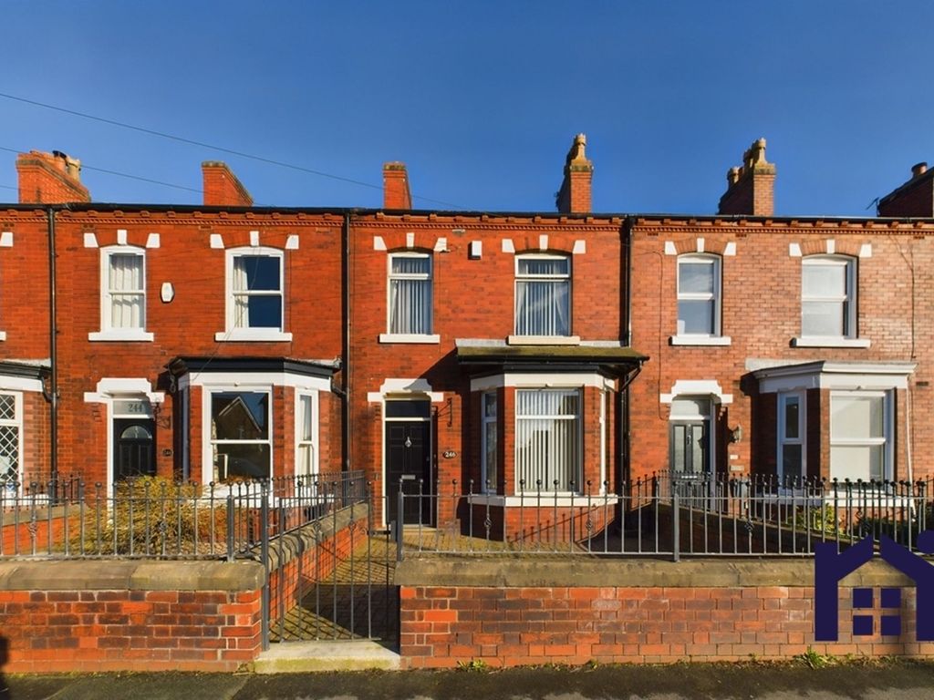 2 bed terraced house for sale in The Green, Eccleston PR7, £190,000
