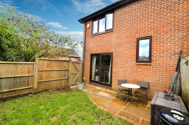 2 bed end terrace house for sale in Horsebrass Drive, Bagshot GU19, £360,000