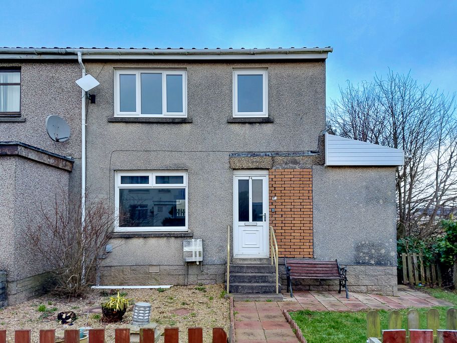 3 bed end terrace house for sale in Bridgehousehill Road, Kilmarnock KA1, £74,995