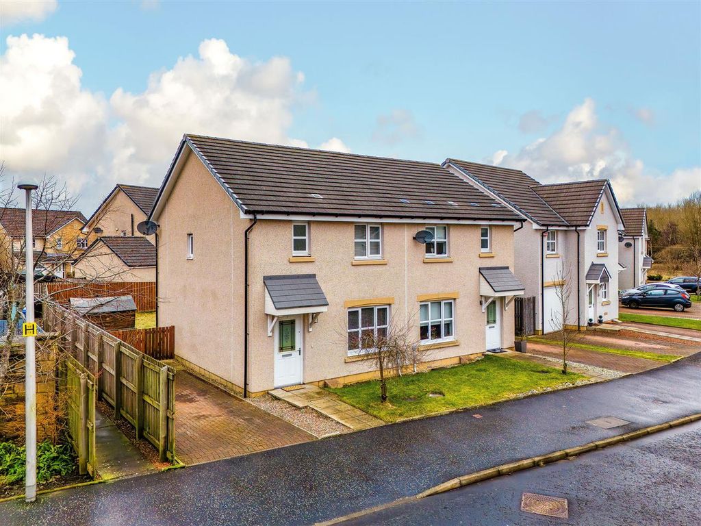 3 bed semi-detached house for sale in Bisset Place, Bathgate EH48, £200,000