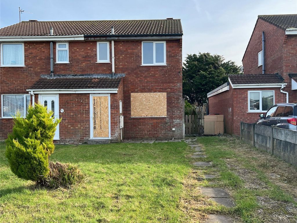 3 bed semi-detached house for sale in Duddon Avenue, Fleetwood, Lancashire FY7, £105,000