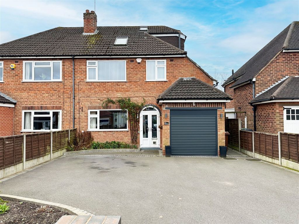 4 bed semi-detached house for sale in Maxstoke Croft, Shirley B90, £475,000