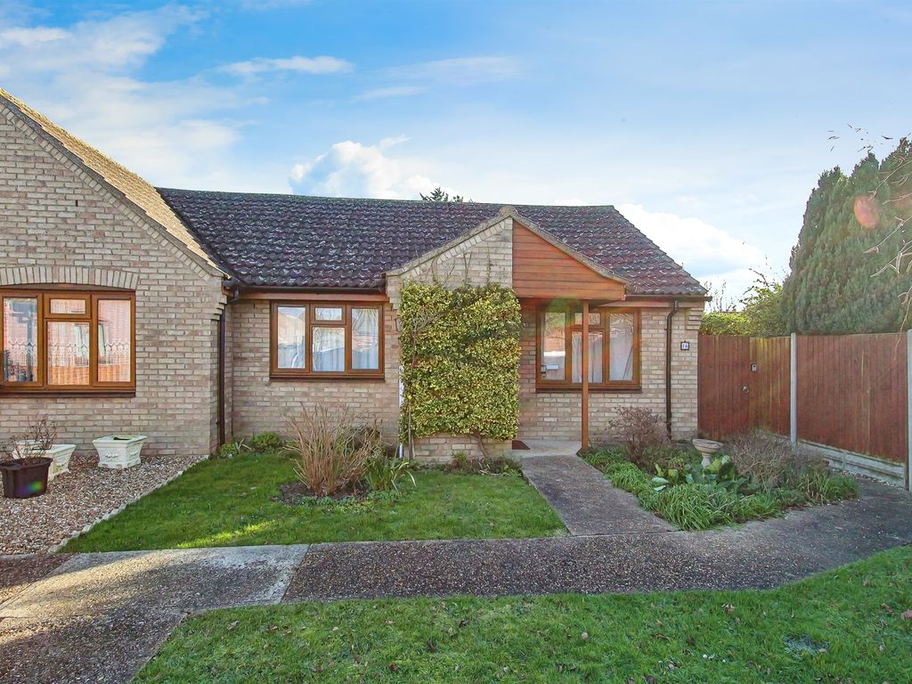 2 bed semi-detached bungalow for sale in Bluebell Walk, Soham, Ely CB7, £180,000