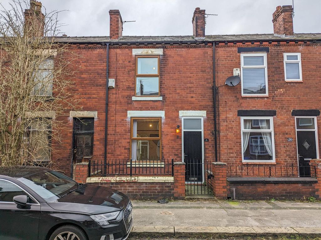 2 bed terraced house for sale in Milton Street, Leigh WN7, £125,000