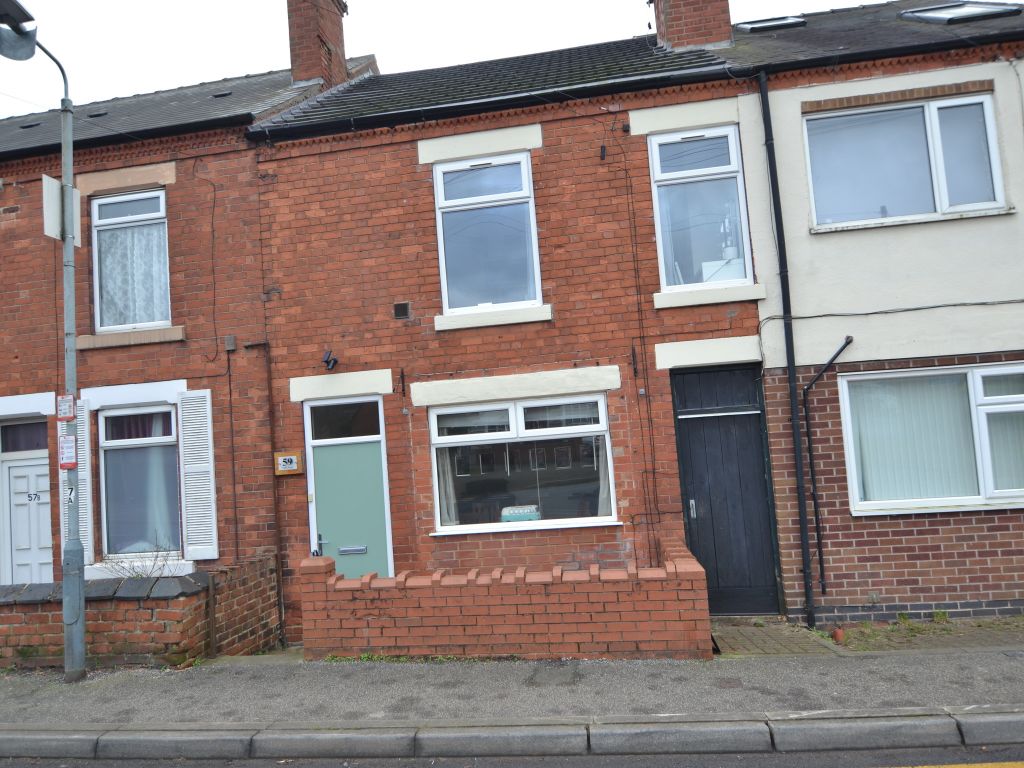 3 bed terraced house for sale in Main Road, Underwood, Nottingham NG16, £175,000