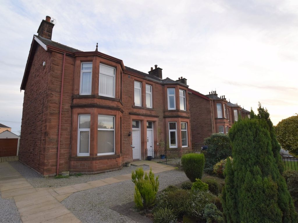 3 bed semi-detached house for sale in 65 Rotchell Road, Dumfries, Dumfries & Galloway DG2, £240,000