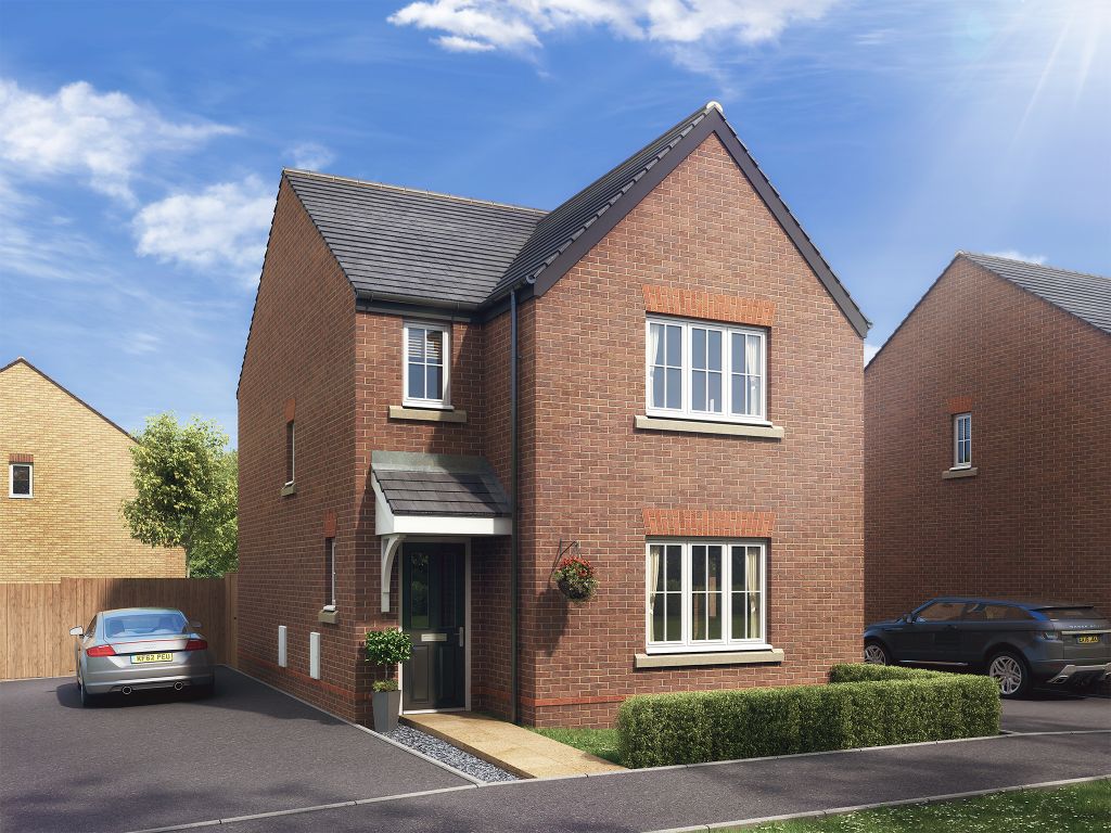 New home, 3 bed detached house for sale in "The Hatfield" at Boughton Green Road, Northampton NN2, £349,950