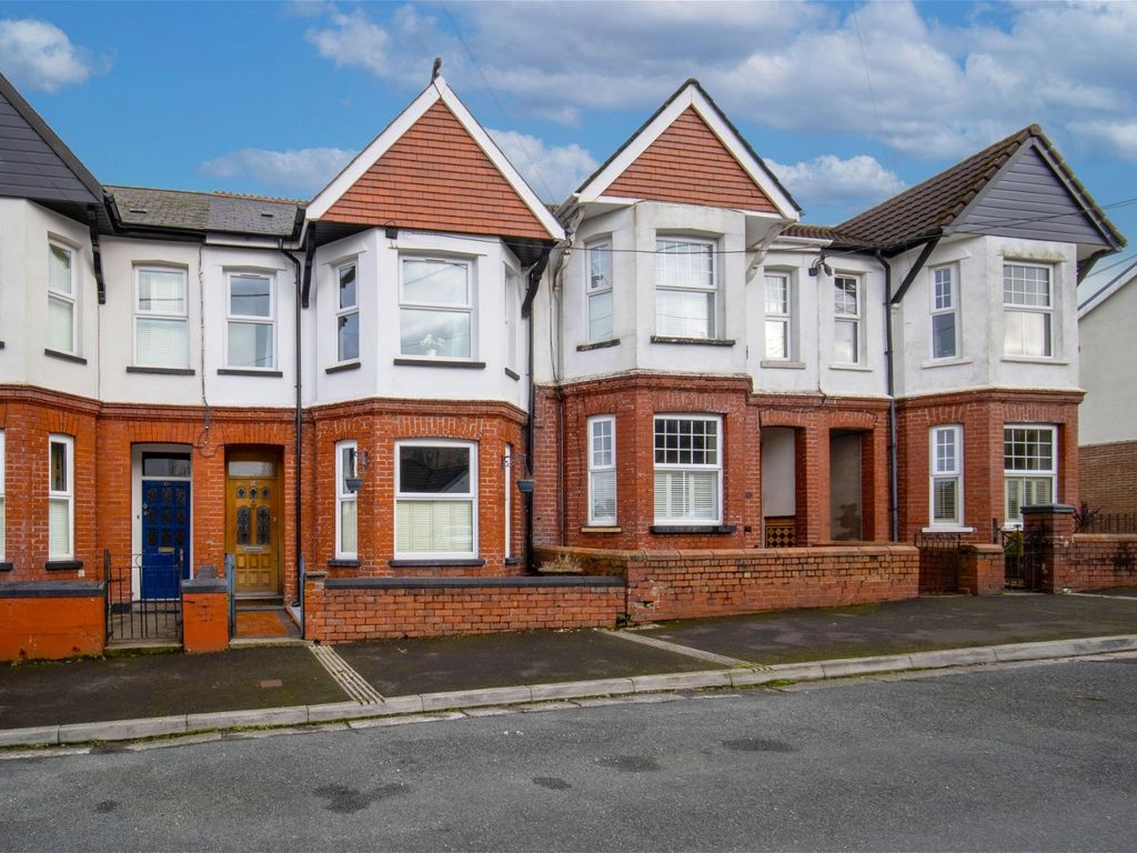 4 bed terraced house for sale in Princes Avenue, Caerphilly CF83, £360,000
