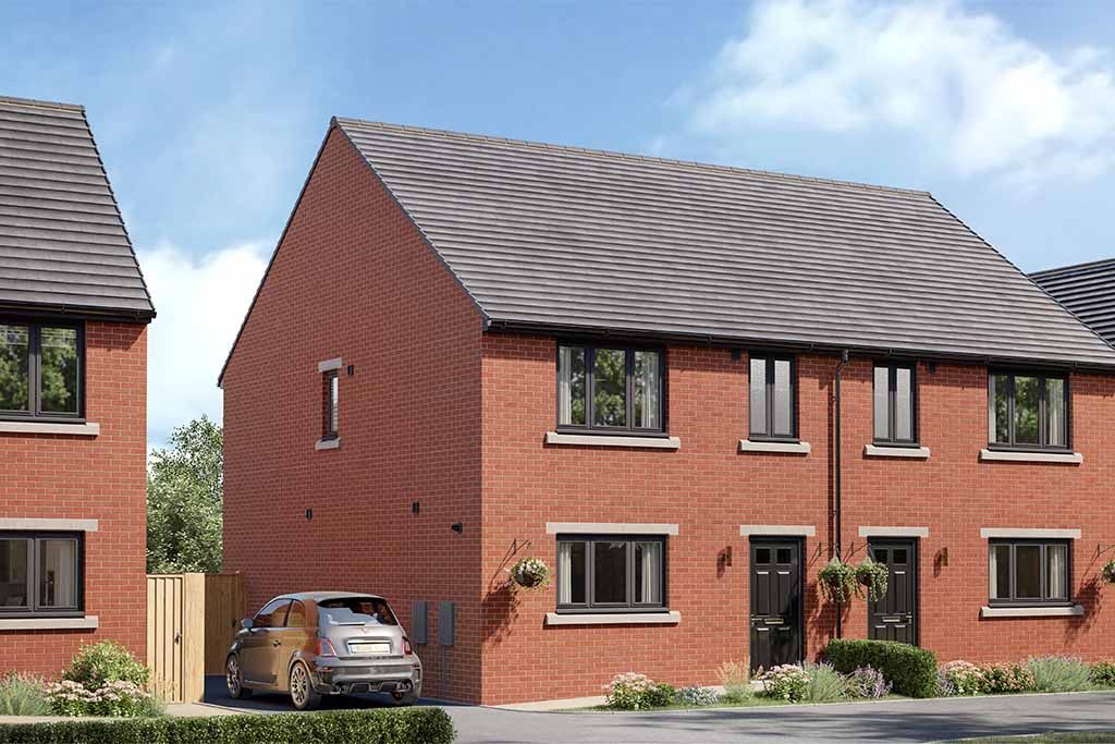 New home, 4 bed semi-detached house for sale in "The Lambeth" at Mill Forest Way, Batley WF17, £319,995