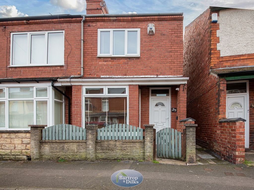 3 bed end terrace house for sale in Devonshire Street, Worksop S80, £105,000