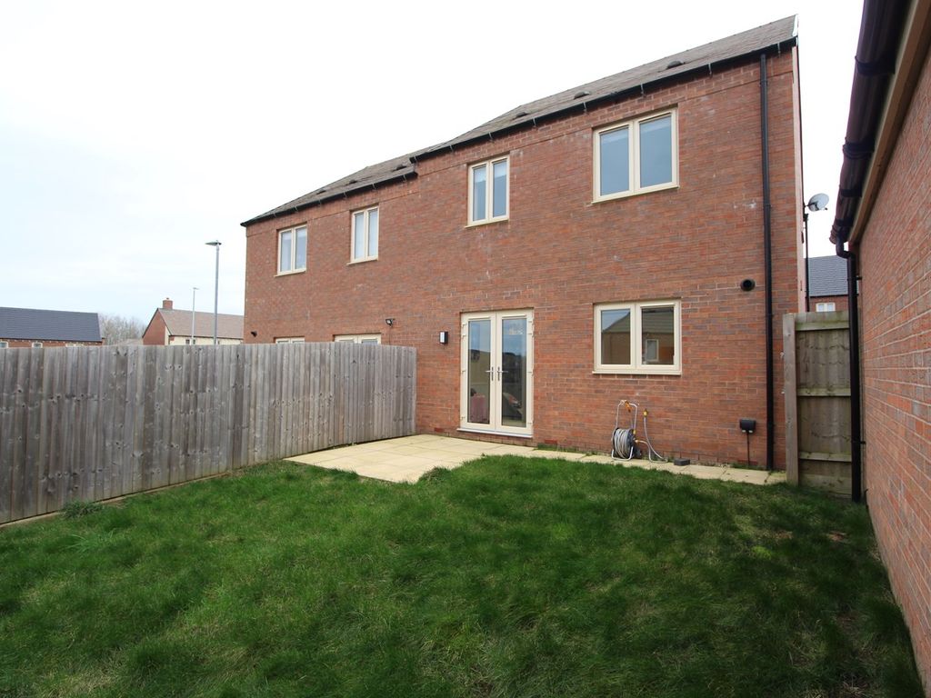 3 bed semi-detached house for sale in Blakenhall Drive, Lutterworth LE17, £325,000