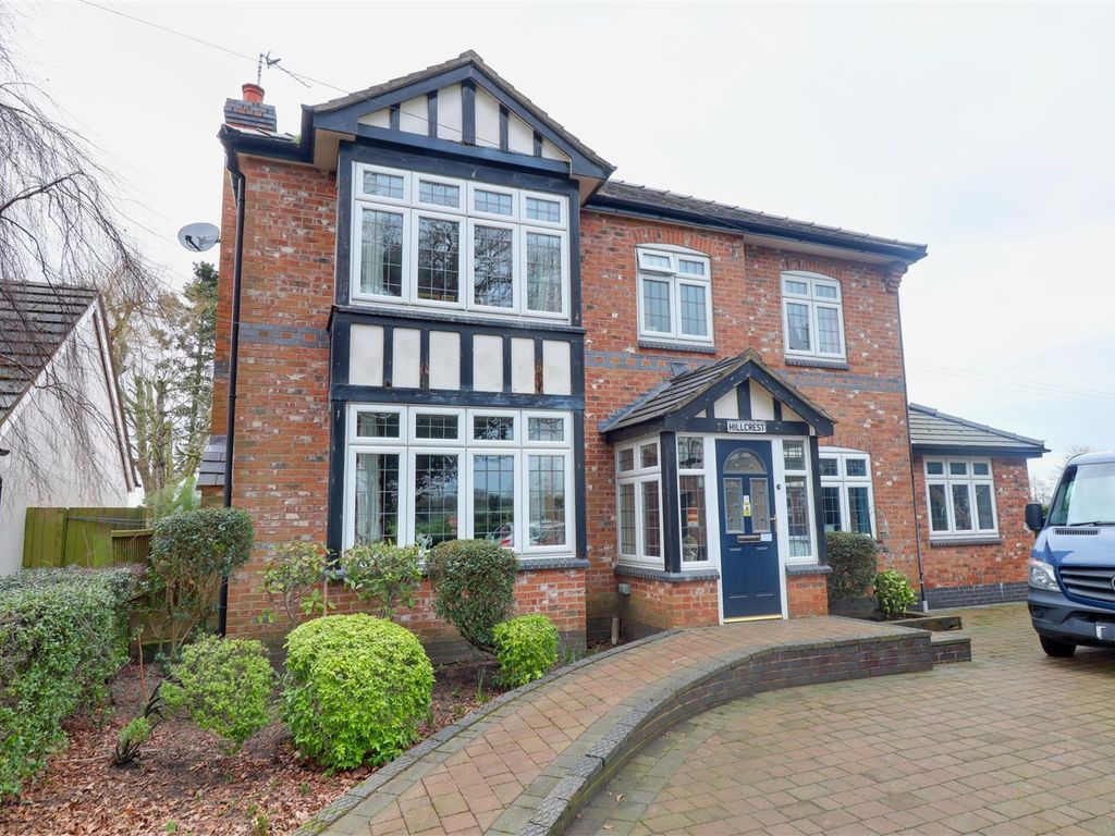 4 bed detached house for sale in Englesea Brook Lane, Englesea Brook, Crewe CW2, £600,000