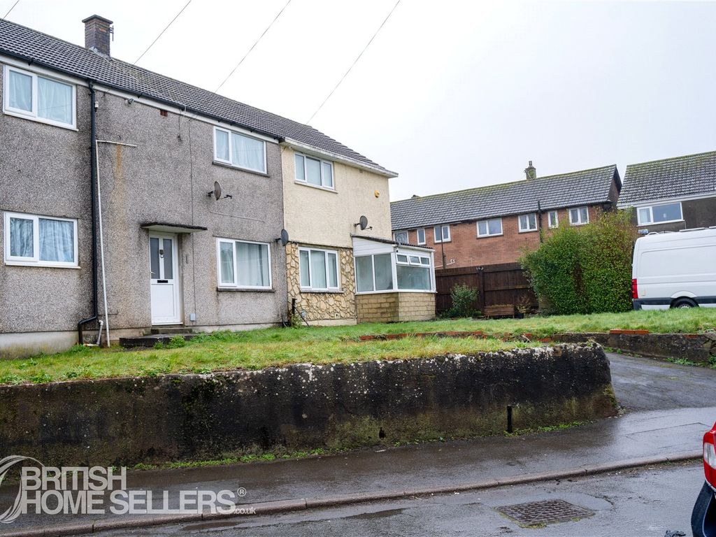 2 bed semi-detached house for sale in Ball Lane, Llanrumney, Cardiff CF3, £202,500