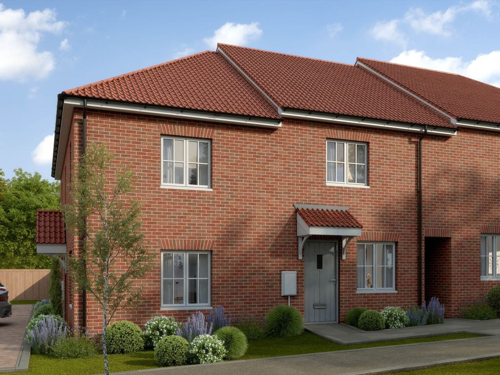 New home, 2 bed end terrace house for sale in "The Mason", Saxon Park, Branston LN4, £81,000