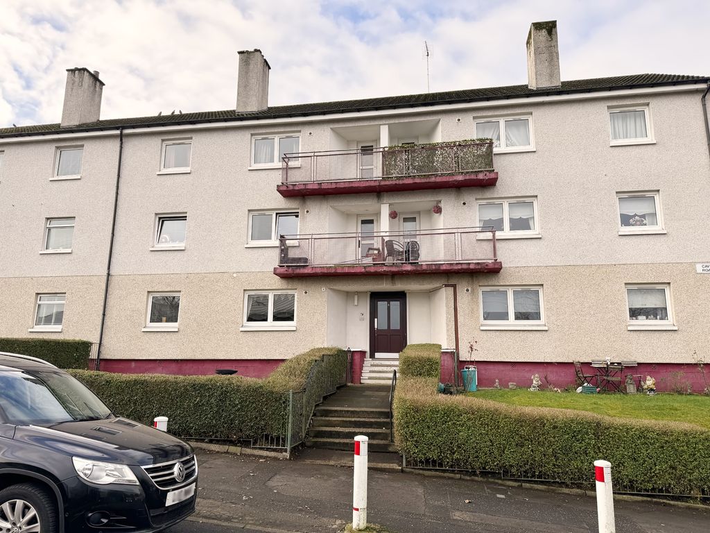 2 bed flat for sale in Cavin Road, Glasgow G45, £79,500