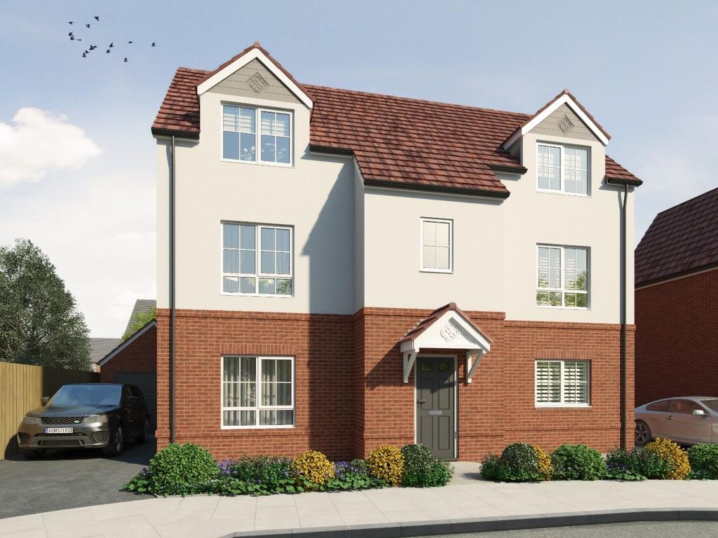 New home, 4 bed detached house for sale in Sandy Brook, Poppy View, Ainsdale, Southport PR8, £394,995