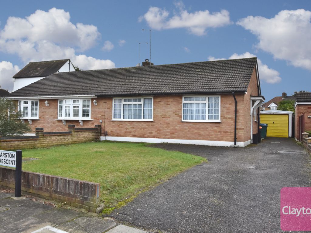 2 bed semi-detached bungalow for sale in Garston Crescent, Garston, Watford WD25, £475,000