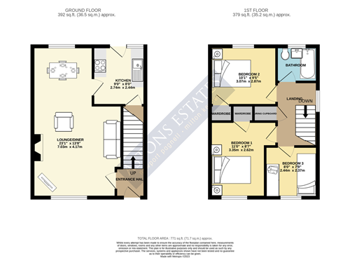 3 bed end terrace house for sale in Coleridge Close, Newport Pagnell MK16, £300,000