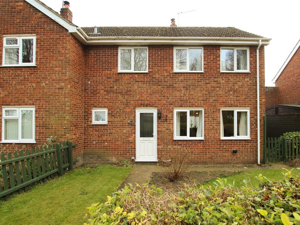 3 bed semi-detached house for sale in Grange Lane, Barton Mills, Bury St. Edmunds IP28, £350,000