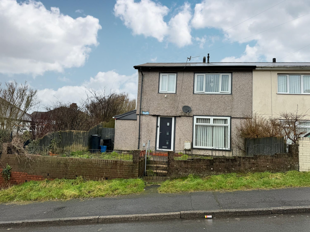 3 bed semi-detached house for sale in Mitchell Crescent, Merthyr Tydfil CF47, £129,950
