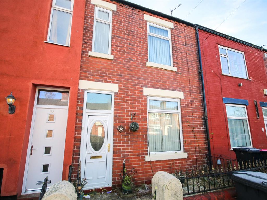 2 bed terraced house for sale in Anson Street, Eccles, Manchester M30, £135,000